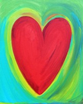 Heart of the Dance print - Heartful Art by Raphaella Vaisseau