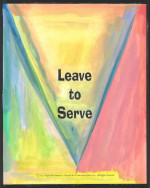 Leave to Serve poster (11x14) - Heartful Art by Raphaella Vaisseau