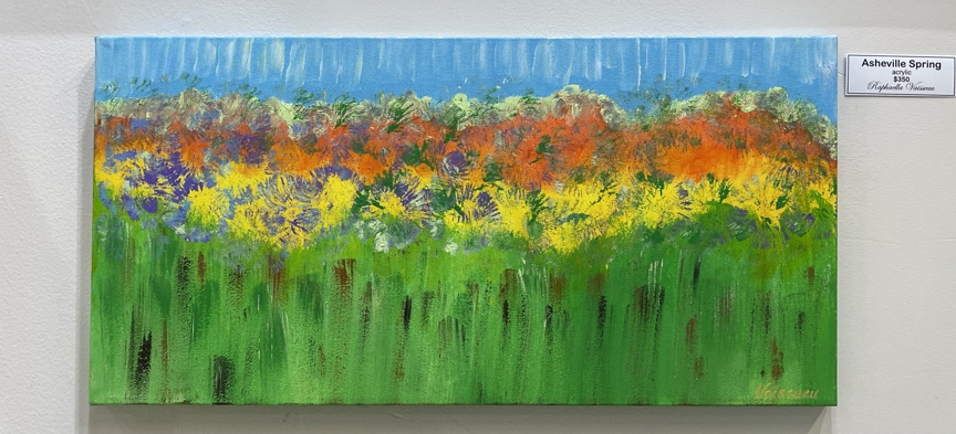 Asheville Spring (12 x 24) - Heartful Art by Raphaella Vaisseau