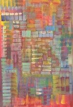 Brushed Grid print - Heartful Art by Raphaella Vaisseau