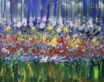 Field of Blessings (16x20) - Heartful Art by Raphaella Vaisseau