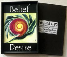 Belief desire magnet - Heartful Art by Raphaella Vaisseau