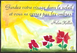 Gardez votre magnet - Helen Keller