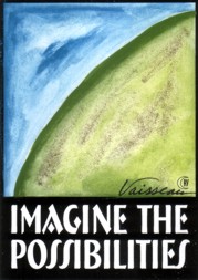 Imagine the possibilities magnet