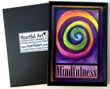 Mindfulness magnet - Heartful Art by Raphaella Vaisseau