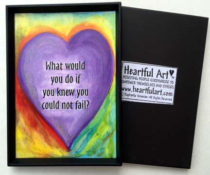 What would you do magnet - Heartful Art by Raphaella Vaisseau