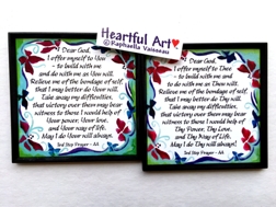 Dear God magnet (AA 3rd Step Prayer) - Heartful Art by Raphaella Vaisseau