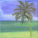 Palms at Paw Paw Beach print - Heartful Art by Raphaella Vaisseau