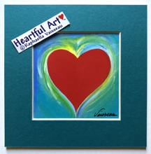 Heart of Swimming (print) - Heartful Art by Raphaella Vaisseau