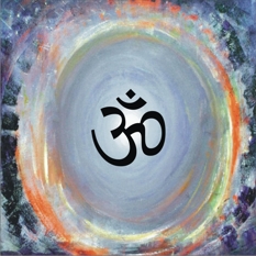 Om print (square) - Heartful Art by Raphaella Vaisseau