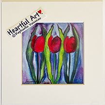 Tulips 1 (print) - Heartful Art by Raphaella Vaisseau