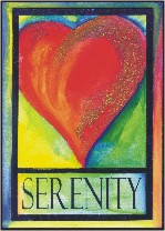 Serenity quality poster (5x7) - Heartful Art by Raphaella Vaisseau
