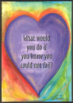 What would you do poster (5x7) - Heartful Art by Raphaella Vaisseau