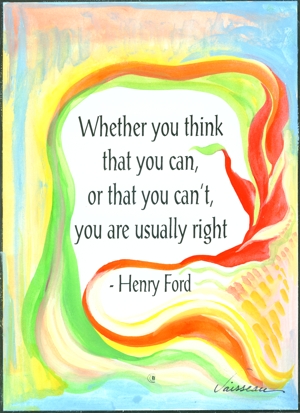 Whether you think Henry Ford poster (5x7) - Heartful Art by Raphaella Vaisseau
