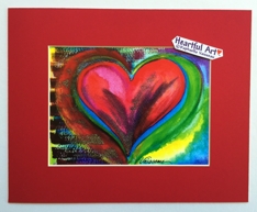Heart for Life print (8x10) - Heartful Art by Raphaella Vaisseau