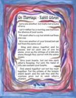 On Marriage Kahlil Gibran poster (8x11) - Heartful Art by Raphaella Vaisseau