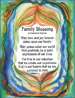 Family Blessing poster 2 (med) - Raphaella Vaisseau