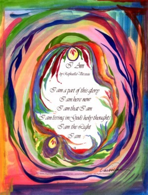 I Am poster (med) - Raphaella Vaisseau