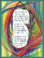 It's who you are that WE love original prose poster (8x11) - Heartful Art Raphaella Vaisseau
