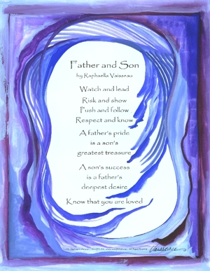 Father and Son poster (med) - RV