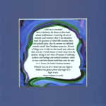 Until one is committed Murray and Goethe quote (8x8) - Heartful Art by Raphaella Vaisseau