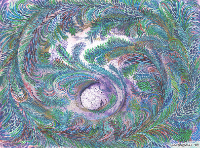 Birth - Heartful Art by Raphaella Vaisseau