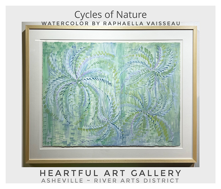 Cycles of Nature - Heartful Art by Raphaella Vaisseau