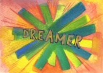 Dreamer ATC - Heartful Art by Raphaella Vaisseau