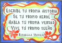 Escribe tu propia historia magnet - RV