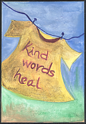 Kind Words Heal magnet - RV