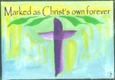 Marked as Christ's own forever magnet - Heartful Art by Raphaella Vaisseau