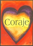 Coraje magnet - Heartful Art by Raphaella Vaisseau