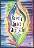 Beauty, Grace, Strength magnet - Heartful Art by Raphaella Vaisseau