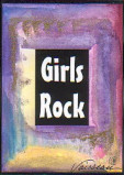 Girls Rock - Heartful Art by Raphaella Vaisseau