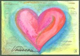 Heart 3 magnet - Heartful Art by Raphaella Vaisseau