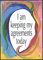 I am keeping my agreements magnet