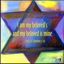 I am my beloved's Song of Solomon 2:16 magnet - Heartful Art by Raphaella Vaisseau