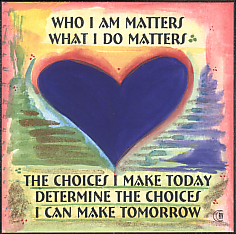 Who I am Matters magnet - Raphaella Vaisseau