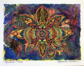 Mandala giclee print - Heartful Art by Raphaella Vaisseau