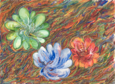 Sea Flowers gicl&#233;e print - Heartful Art by Raphaella Vaisseau