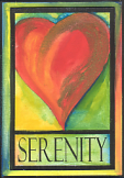 Serenity magnet - Heartful Art by Raphaella Vaisseau