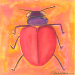 Ladybug with Heart