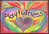 Playfulness magnet - Heartful Art by Raphaella Vaisseau