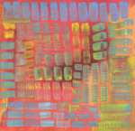 Grid 10 print - Heartful Art by Raphaella Vaisseau