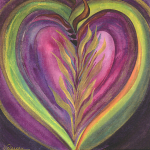 Resurrected Heart 1 (print) - Heartful Art by Raphaella Vaisseau