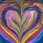 Resurrected Heart 3 (print) - Heartful Art by Raphaella Vaisseau