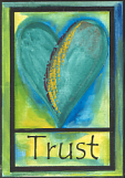 Trust magnet - Heartful Art by Raphaella Vaisseau