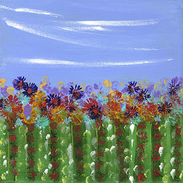 Resilience (10x10) - Heartful Art by Raphaella Vaisseau