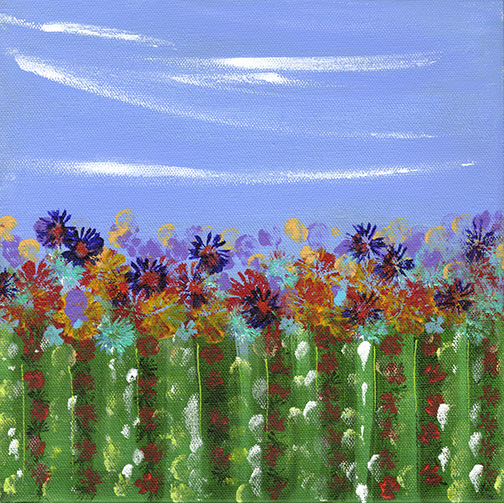 Resilience (10x10) - Heartful Art by Raphaella Vaisseau