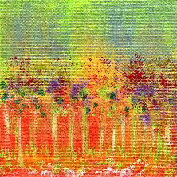 Summer Joy (10x10) - Heartful Art by Raphaella Vaisseau